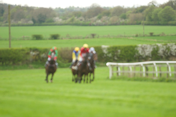 Kimblewick Hunts Point to Point at Kingston Blount Racecourse on Saturday 12th April 2014 Race 1 Confined Hunts Race.