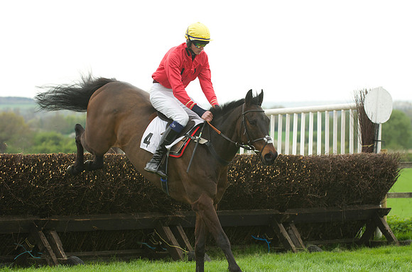 Kimblewick Hunts Point to Point at Kingston Blount Racecourse on Saturday 12th April 2014 Race 1 Confined Hunts Race.