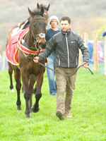 Kimblewick Hunts Point to Point at Kingston Blount Racecourse on Saturday 12th April 2014 Race 1 Confined Hunts Race.
