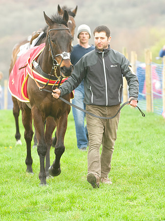 Kimblewick Hunts Point to Point at Kingston Blount Racecourse on Saturday 12th April 2014 Race 1 Confined Hunts Race.