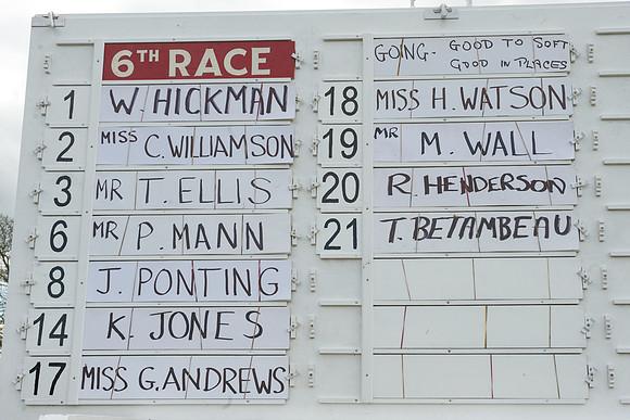Race 6 -  1