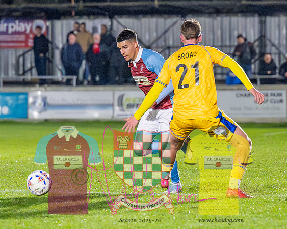 Chesham Utd 0 v 1 Dagenham and Redbridge (86 of 383)