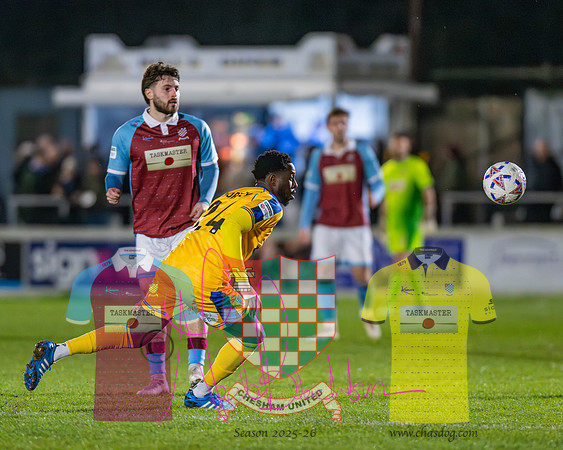 Chesham Utd 0 v 1 Dagenham and Redbridge (105 of 383)