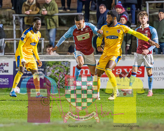 Chesham Utd 0 v 1 Dagenham and Redbridge (110 of 383)