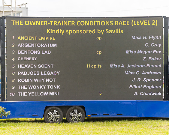 Race 2 - Owner-Trainer Conditions  (27 of 208)