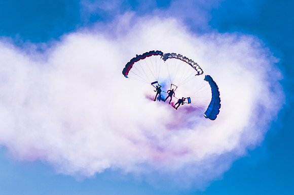 The Tigers Parachute Display Team (13 of 20)