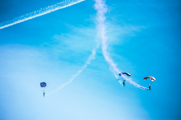 The Tigers Parachute Display Team (15 of 20)