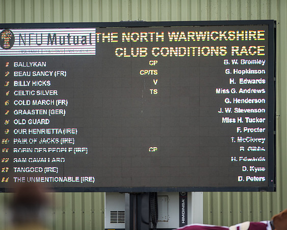 1 - Race 1 - North Warwickshire club conditions -1