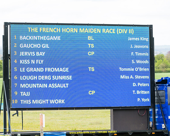 Race 2 - Maiden Div 2 (1 of 123)