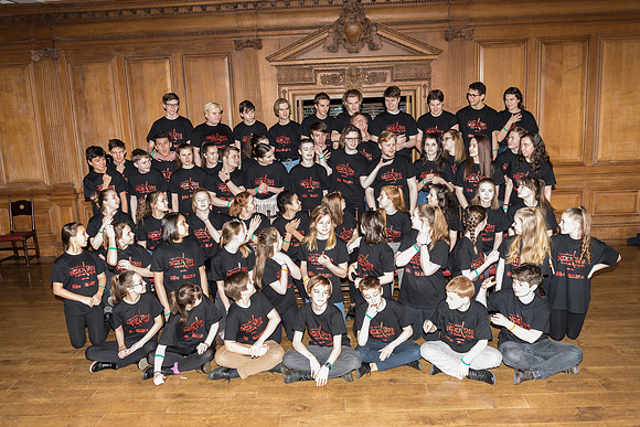 Sweeney Todd in rehearsal