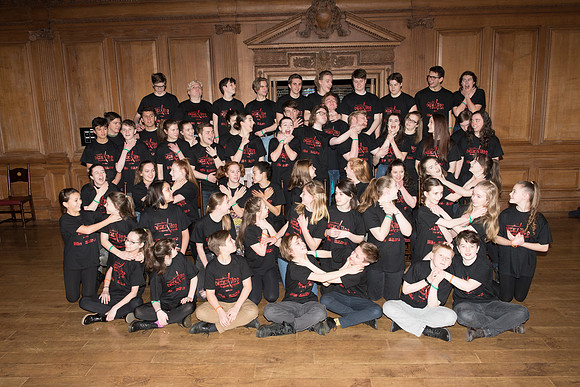 Sweeney Todd in rehearsal