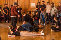 Sweeney Todd in rehearsal