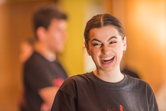 Sweeney Todd in rehearsal