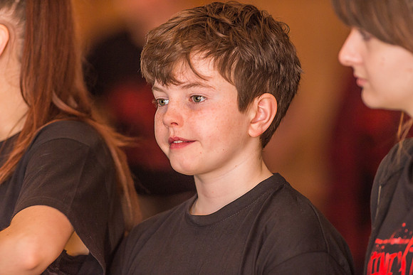 Sweeney Todd in rehearsal