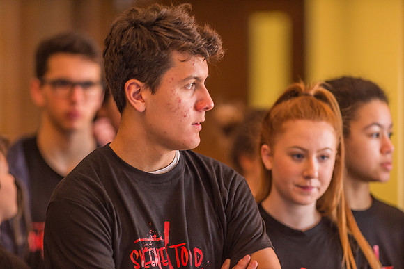 Sweeney Todd in rehearsal