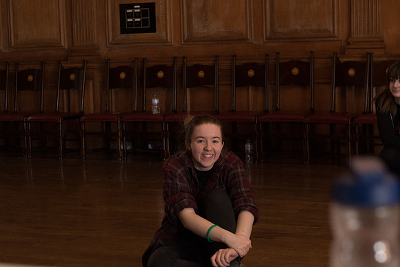 Sweeney Todd in rehearsal