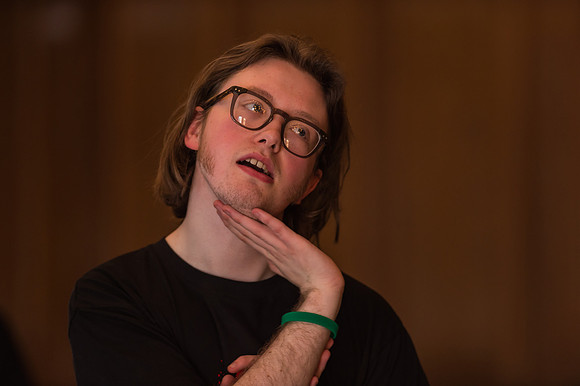 Sweeney Todd in rehearsal