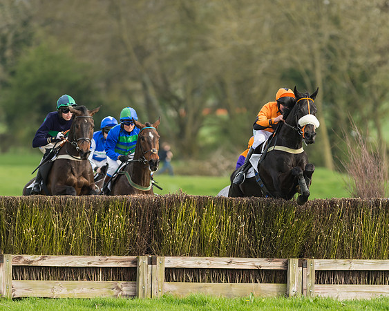 The Restricted Race at the Pytchley Meeting 2018