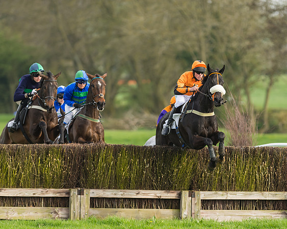 The Restricted Race at the Pytchley Meeting 2018