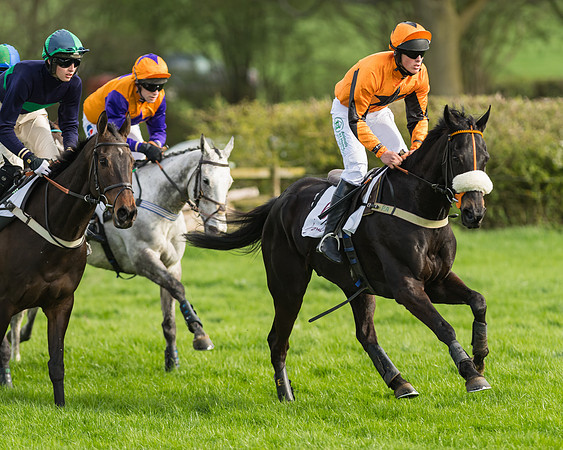 The Restricted Race at the Pytchley Meeting 2018