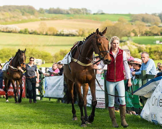 Novice riders at the Pytchley Meeting 2018