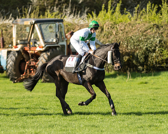 Novice riders at the Pytchley Meeting 2018