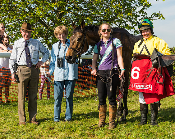 Race 4 - Ladies Open winners enclosure (2 of 8)