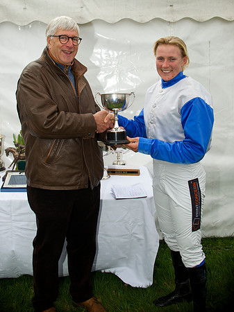 Kimblewick Hunts Point to Point at Kingston Blount Racecourse on Saturday 12th April 2014 Race 1 Confined Hunts Race.