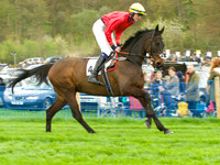 Kimblewick Hunts Point to Point at Kingston Blount Racecourse on Saturday 12th April 2014 Race 1 Confined Hunts Race.