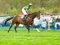Kimblewick Hunts Point to Point at Kingston Blount Racecourse on Saturday 12th April 2014 Race 1 Confined Hunts Race.