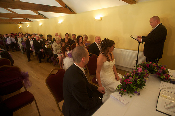 Oak Barn Ceremony -  74