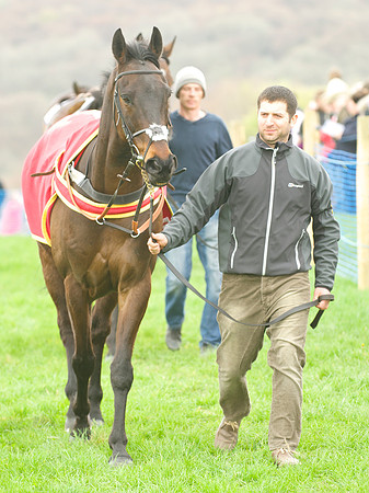 Kimblewick Hunts Point to Point at Kingston Blount Racecourse on Saturday 12th April 2014 Race 1 Confined Hunts Race.